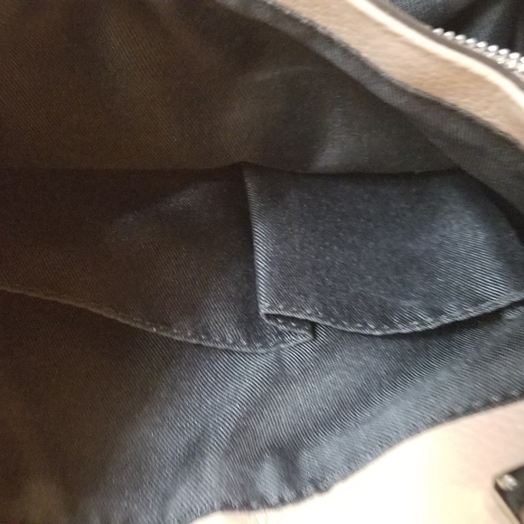 Vince Camuto Rosie Satchel Vintage Quartz Leather Blush Pink Shoulder Bag Purse - Picture 8 of 14